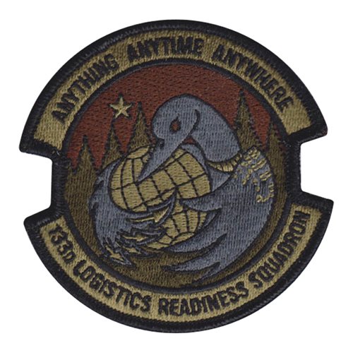 133 LRS ANG Minnesota Air National Guard U.S. Air Force Custom Patches