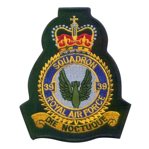 No. 39 Squadron RAF Royal Air Force International Custom Patches