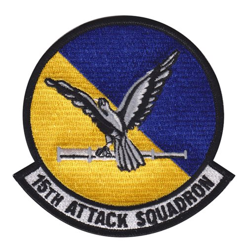 15 ATKS Creech AFB, NV U.S. Air Force Custom Patches