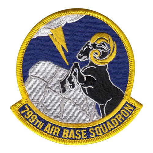 799 ABS Creech AFB, NV U.S. Air Force Custom Patches