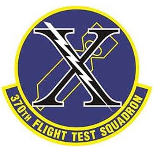370 FLTS Edwards AFB, CA U.S. Air Force Custom Patches