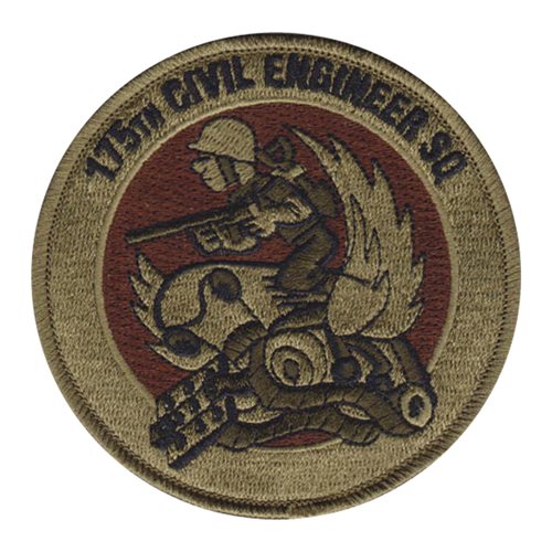 175 CES ANG Maryland Air National Guard U.S. Air Force Custom Patches