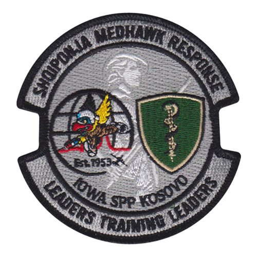 132 MDG ANG Iowa Air National Guard U.S. Air Force Custom Patches