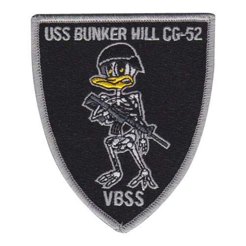 USS Bunker Hill U.S. Navy Custom Patches