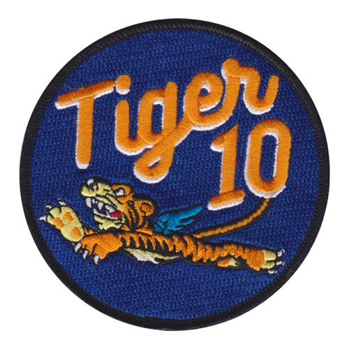 USAFA Tiger 10 USAF Academy U.S. Air Force Custom Patches