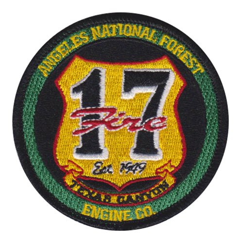 Texas Canyon Fire Engine 17 Civilian Custom Patches