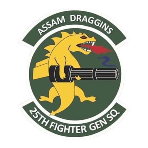 25 FGS Osan AB, ROK U.S. Air Force Custom Patches