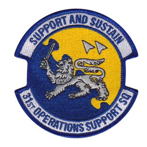 31 OSS Aviano AB U.S. Air Force Custom Patches