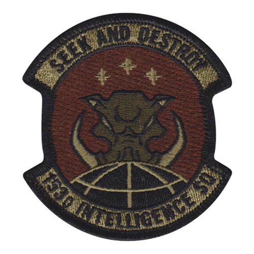 153 IS ANG Arkansas Air National Guard U.S. Air Force Custom Patches