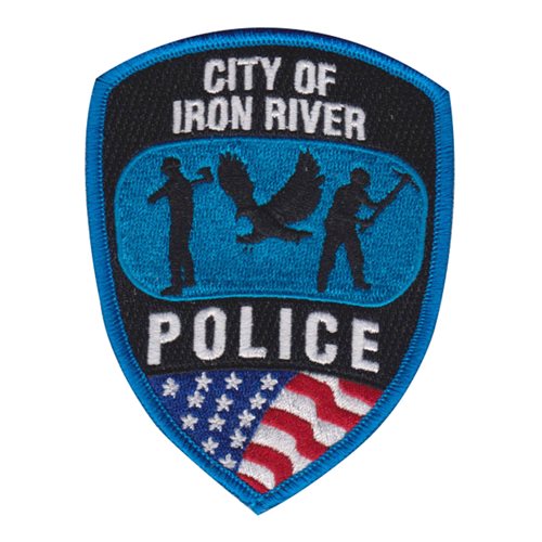 Iron River Police Department Civilian Custom Patches