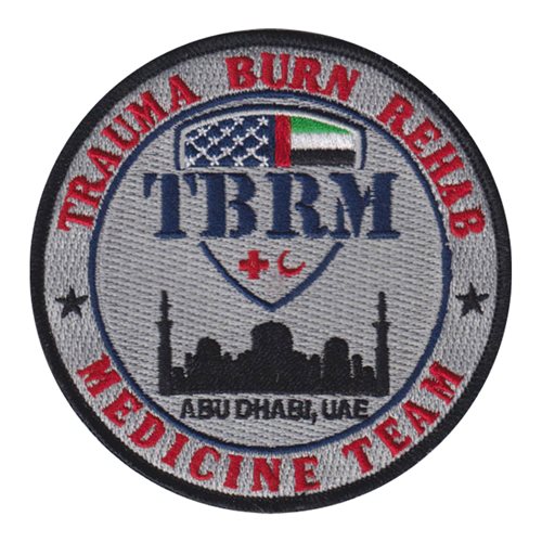 TBRM Team United Arab Emirates International Custom Patches