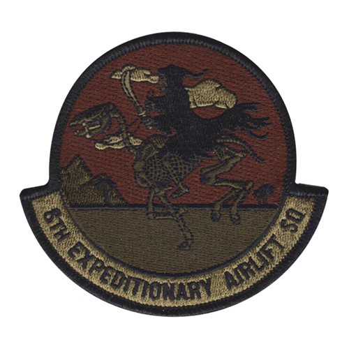 8 EAS McChord AFB U.S. Air Force Custom Patches