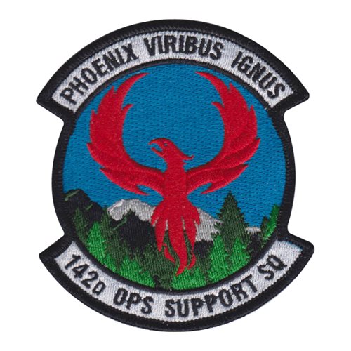 142 OSS ANG Oregon Air National Guard U.S. Air Force Custom Patches