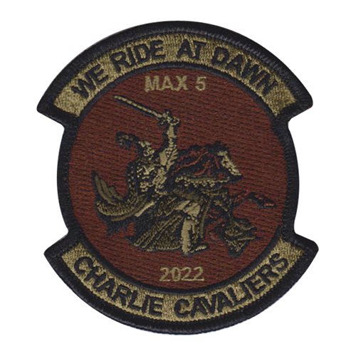 AFROTC FT Charlie Cavaliers Maxwell AFB U.S. Air Force Custom Patches