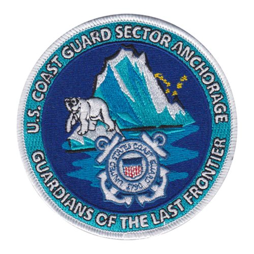 USCG Sector Anchorage U.S. Coast Guard Custom Patches