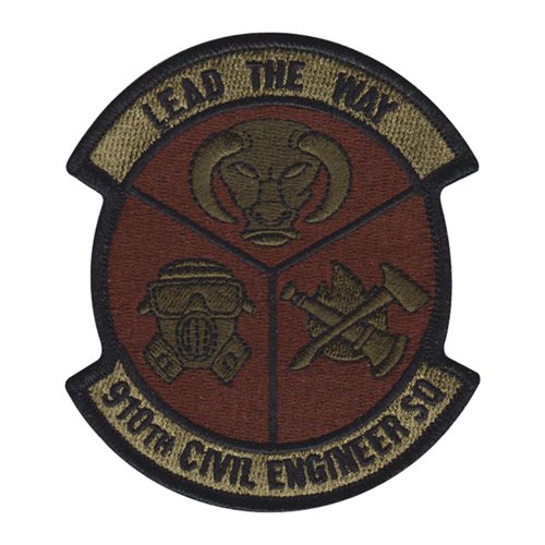 910 CES Youngstown-Warren ARS U.S. Air Force Custom Patches