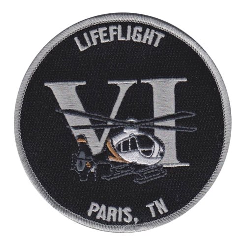 Vanderbilt LifeFlight Civilian Custom Patches