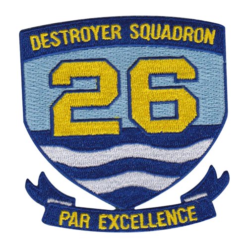 DESRON 26 U.S. Navy Custom Patches