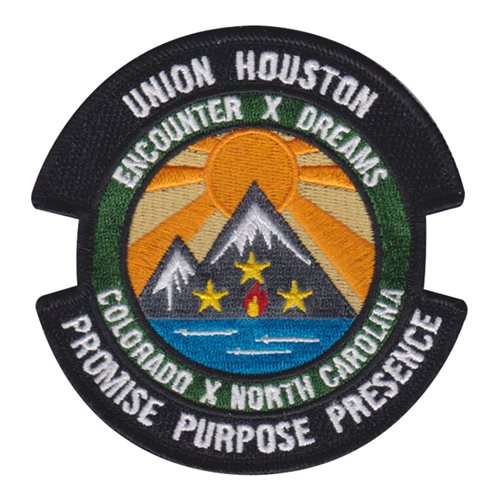 Union Houston Civilian Custom Patches
