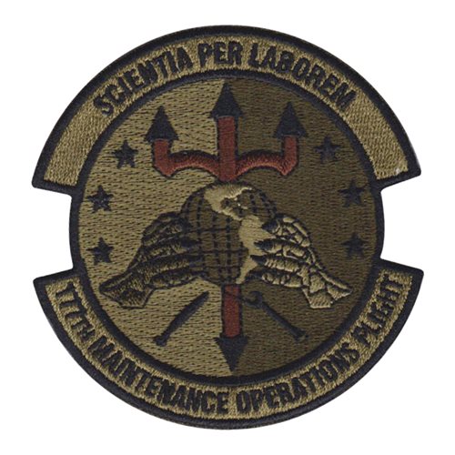 177 MOF ANG New Jersey Air National Guard U.S. Air Force Custom Patches