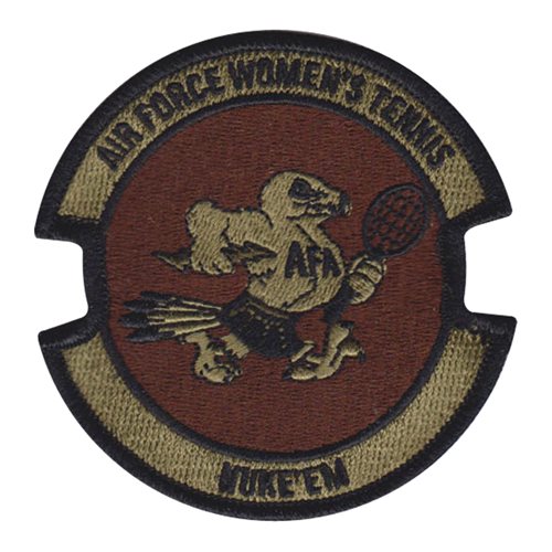 USAFA Women&#39;s Tennis USAF Academy U.S. Air Force Custom Patches