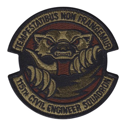 115 CES ANG Wisconsin Air National Guard U.S. Air Force Custom Patches