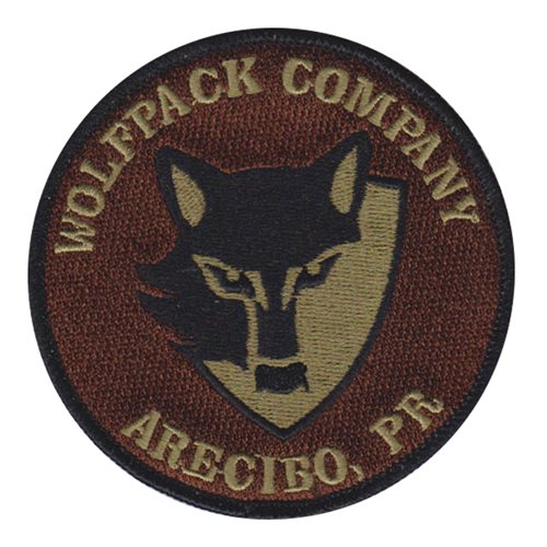 ROTC Interamerican University of Puerto Rico Wolfpack Company ROTC and College Patches Custom Patches