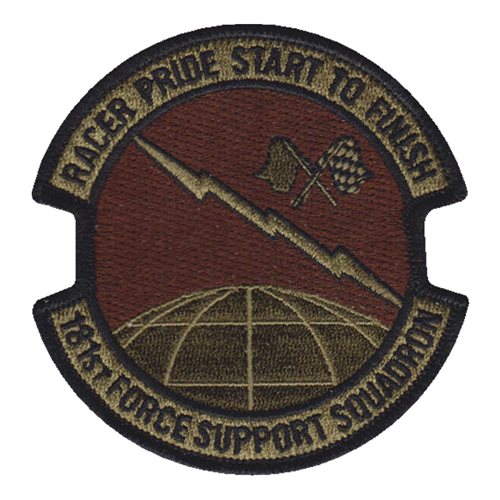 181 FSS ANG Indiana Air National Guard U.S. Air Force Custom Patches