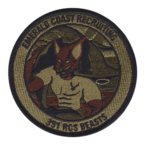 351 RCS Dobbins ARB U.S. Air Force Custom Patches