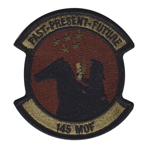 145 MOF ANG North Carolina Air National Guard U.S. Air Force Custom Patches
