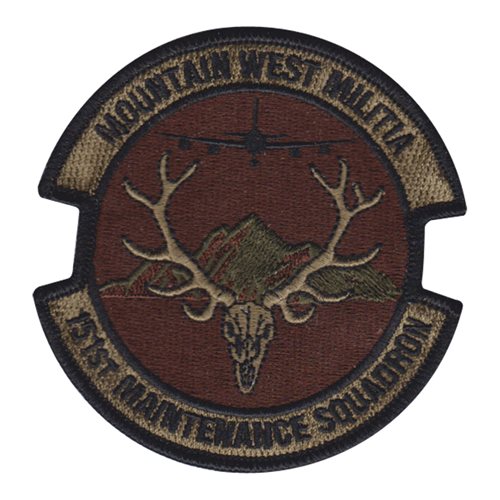 151 MXS ANG Utah Air National Guard U.S. Air Force Custom Patches