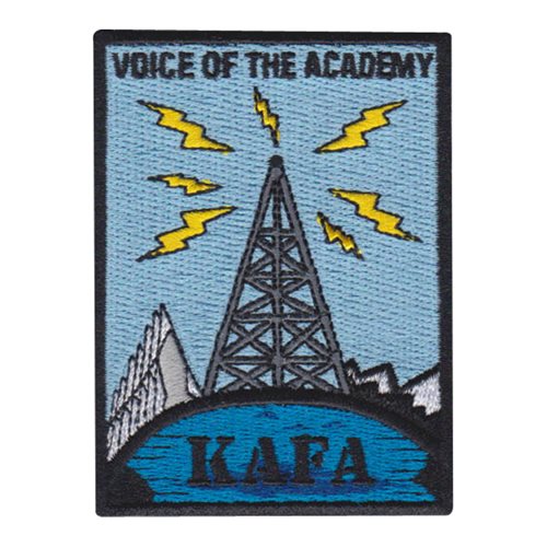USAFA Broadcasting USAF Academy U.S. Air Force Custom Patches