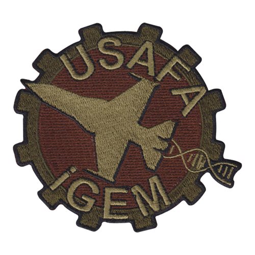 USAFA iGEM USAF Academy U.S. Air Force Custom Patches
