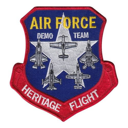 USAF Demo Teams U.S. Air Force Custom Patches