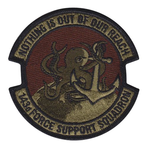 143 FSS ANG Rhode Island Air National Guard U.S. Air Force Custom Patches