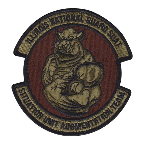 ILNG SUAT ANG Illinois Air National Guard U.S. Air Force Custom Patches