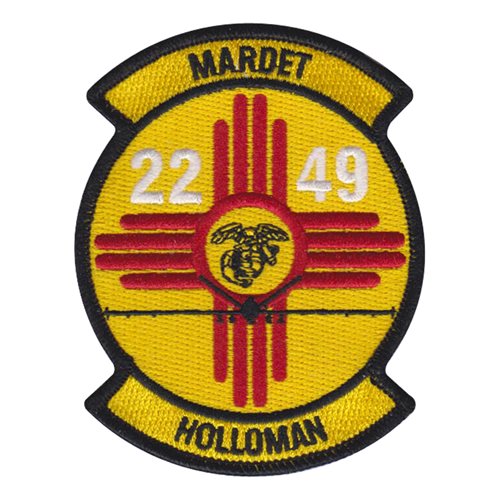 Marine Detachment Holloman USMC Custom Patches