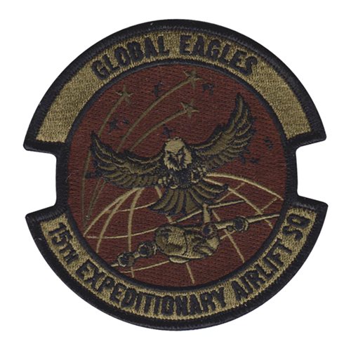 15 EAS Charleston AFB U.S. Air Force Custom Patches