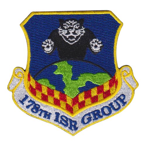 178 ISRG ANG Ohio Air National Guard U.S. Air Force Custom Patches