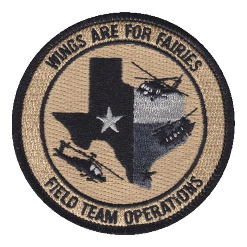 Field Team Operations U.S. Army Custom Patches