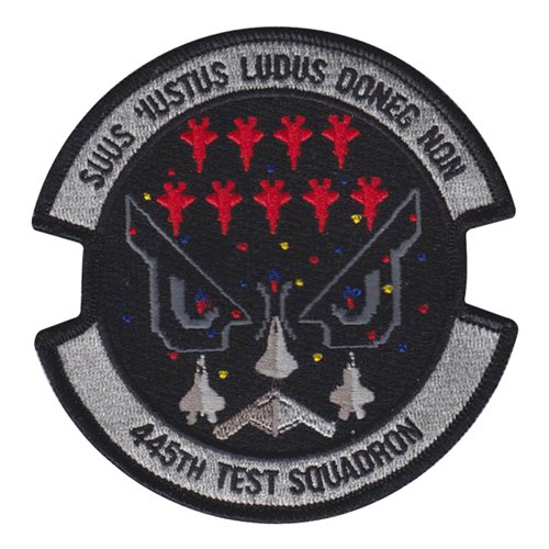 445 TS Edwards AFB, CA U.S. Air Force Custom Patches