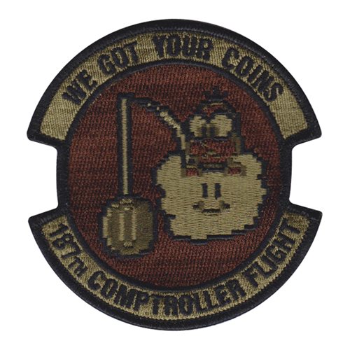 187 CPTF ANG Alabama Air National Guard U.S. Air Force Custom Patches