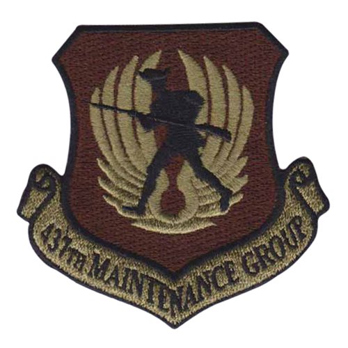 437 MXG Charleston AFB U.S. Air Force Custom Patches