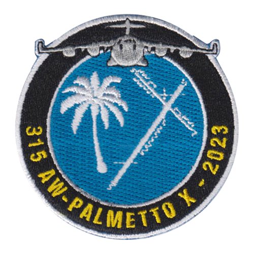 315 AW Charleston AFB U.S. Air Force Custom Patches