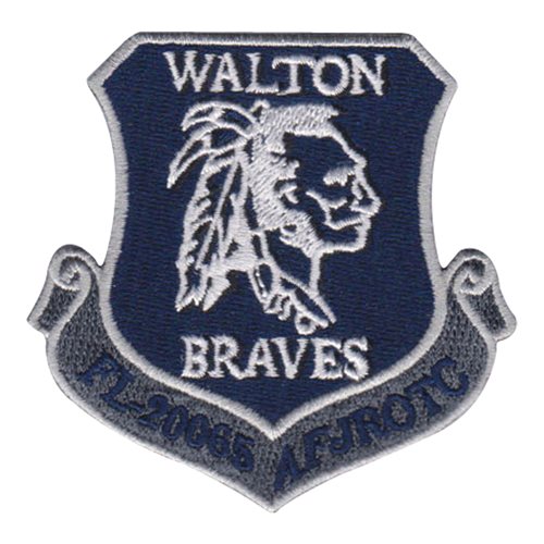 AFJROTC FL-20065 Walton High School High School JROTC Custom Patches