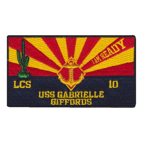 USS Gabrielle Giffords U.S. Navy Custom Patches