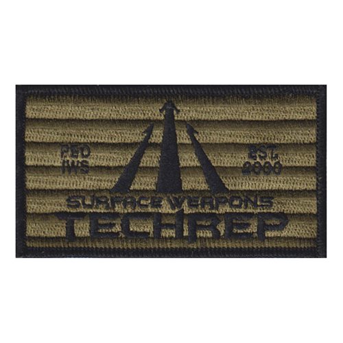 USN Surface Weapons U.S. Navy Custom Patches