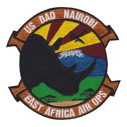 US DAO Nairobi U.S. Navy Custom Patches