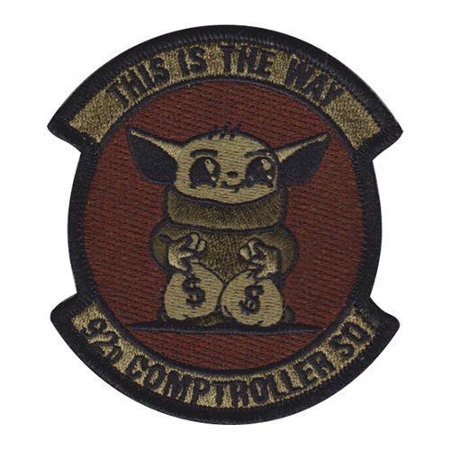 92 CPTS Fairchild AFB, WA U.S. Air Force Custom Patches