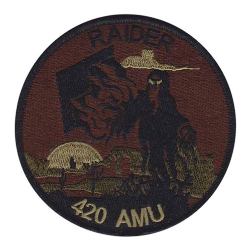 420 AMU Edwards AFB, CA U.S. Air Force Custom Patches